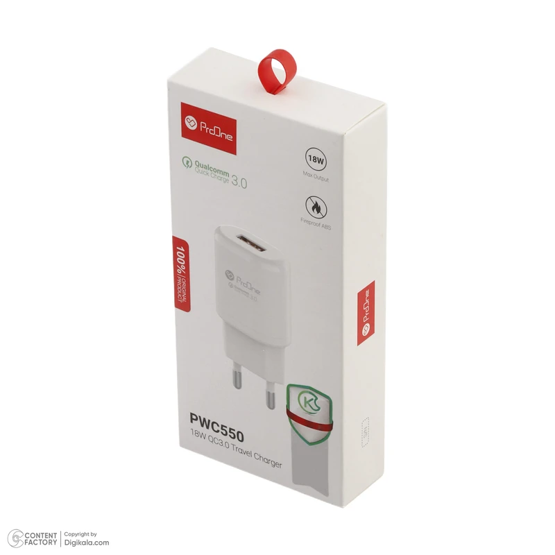 شارژر دیواری پرووان مدل PWC550 توان 18 وات - Image 2