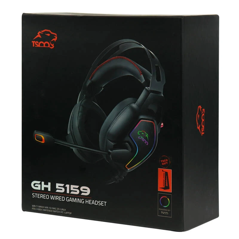 هدست با سیم تسکو مدل GH 5159 - Image 4