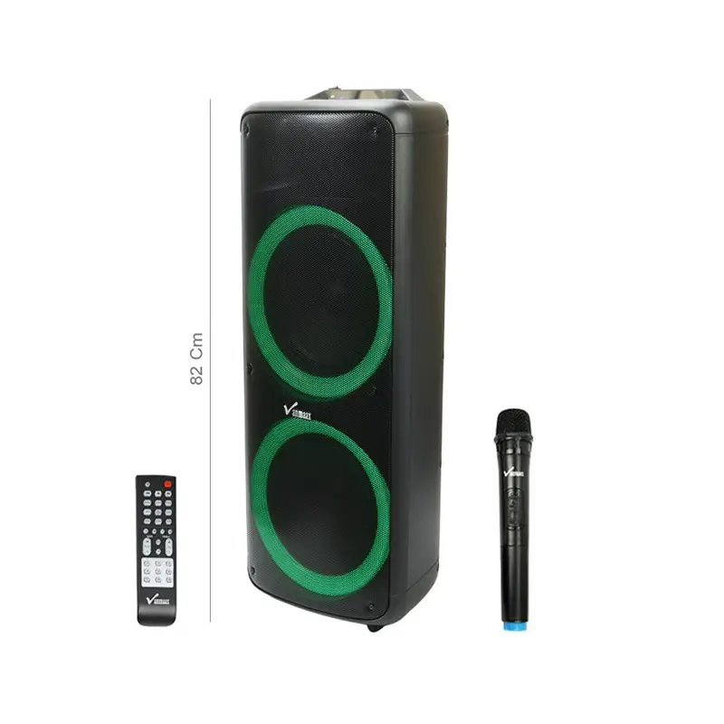 اسپیکر 2 ساب 10 چمدانی Vanmaax MAX850