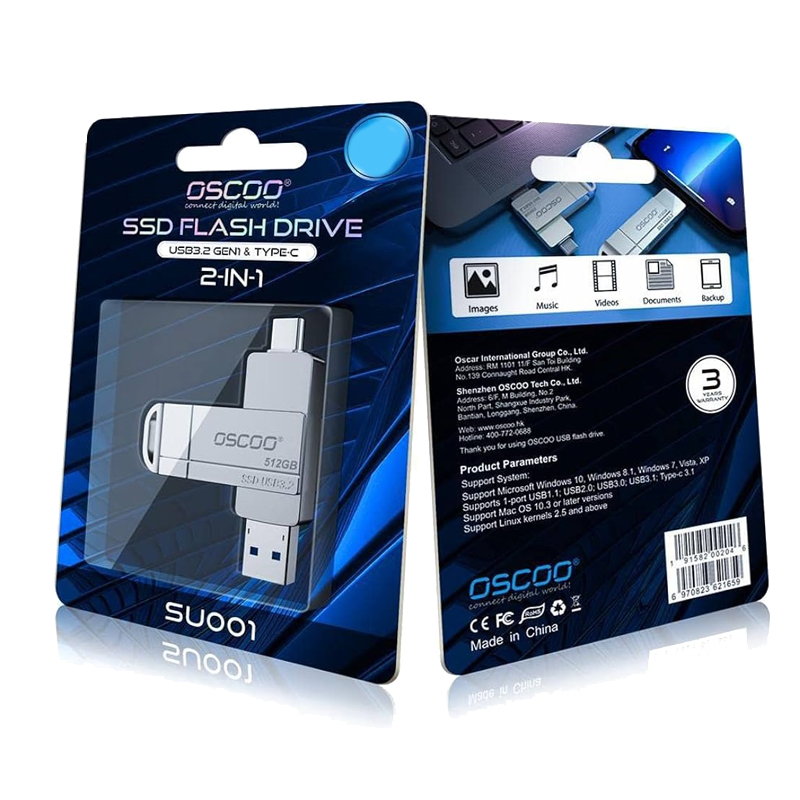 فلش مموری اوسکو مدل SSD SU001 ظرفیت 256 گیگابایت | OSCOO - Image 5