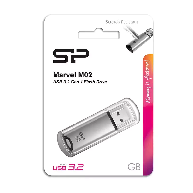 فلش مموری سیلیکون پاور مدل M02 ظرفیت 64 گیگابایت | Silicon Power - Image 3