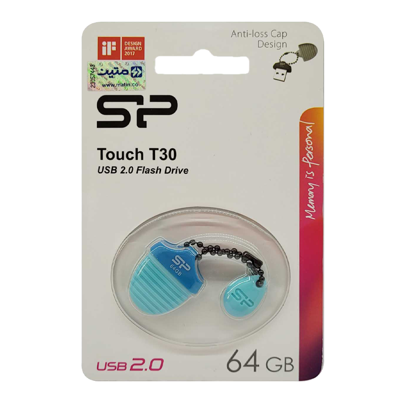 فلش مموری سیلیکون پاور مدل Touch T30 ظرفیت 64 گیگابایت | Silicon Power - Image 3