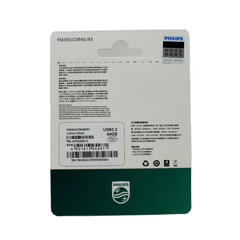 فلش مموری فیلیپس FM30UC OTG ظرفیت 64 گیگابایت USB 3.2 - Image 5