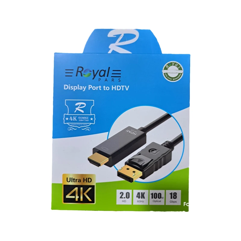 کابل تبدیل رویال Royal DisplayPort To HD RC-3020 - Image 3
