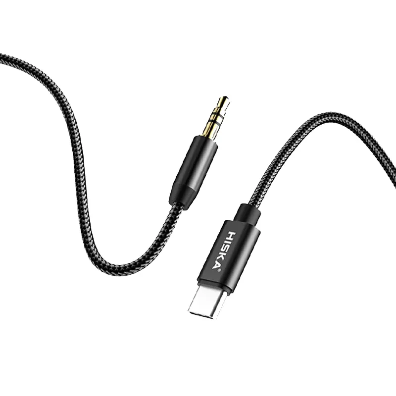 کابل تبدیل USB-C به AUX هیسکا مدل W28 ا Hiska