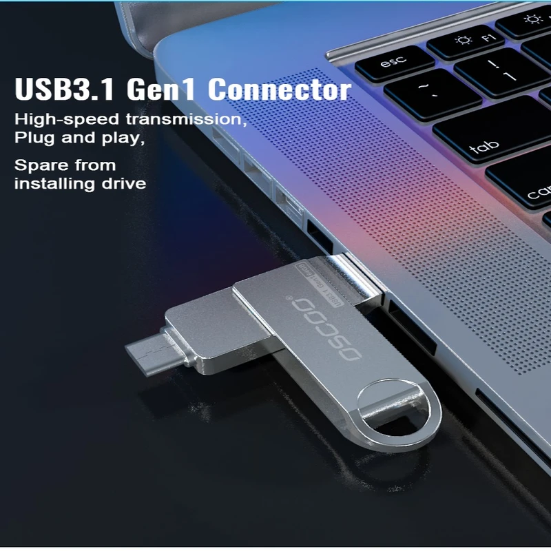 فلش مموری اوسکو CU-002 ظرفیت 32 گیگابایت USB 3 - Image 2