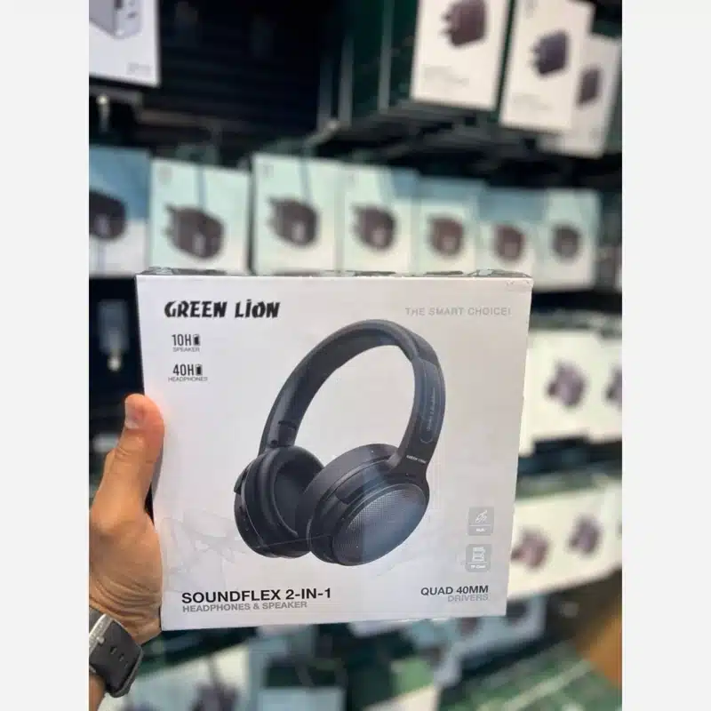 هدفون و اسپیکر بلوتوثی گرین لاین مدل SOUNDFLEX - Image 2