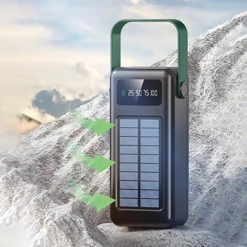 پاوربانک Green Lion مدل Solar Max ظرفیت 80000 میلی آمپر - Image 3