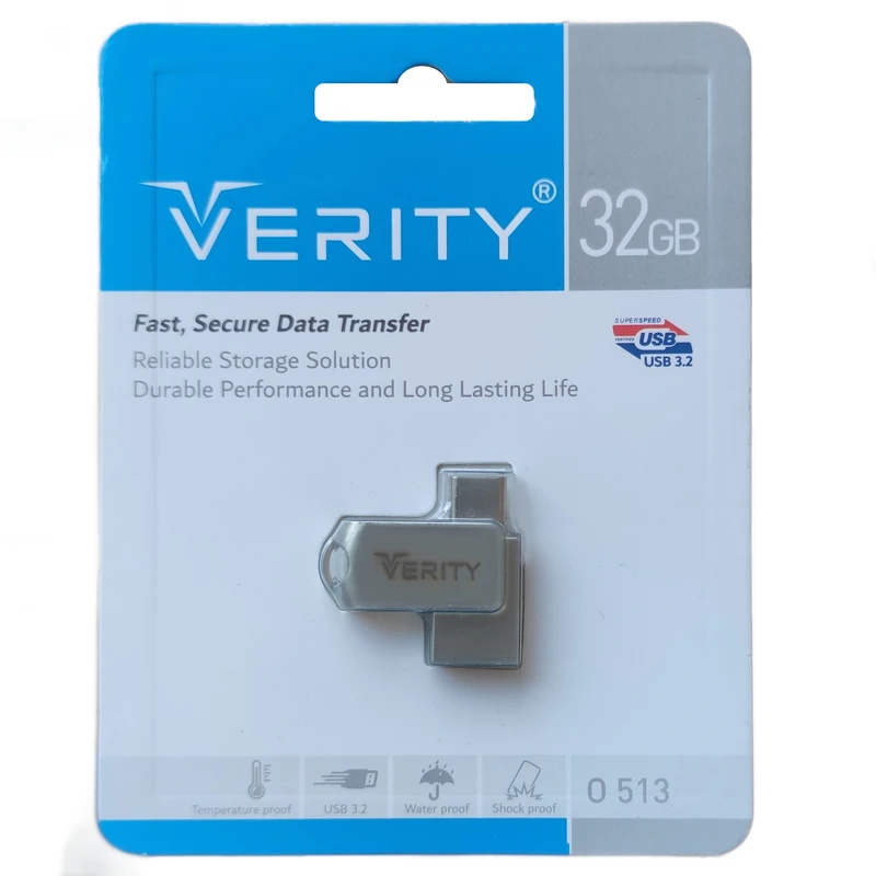 فلش مموری وریتی مدل O513 ظرفیت 32 گیگابایت USB 3.2 - Image 2