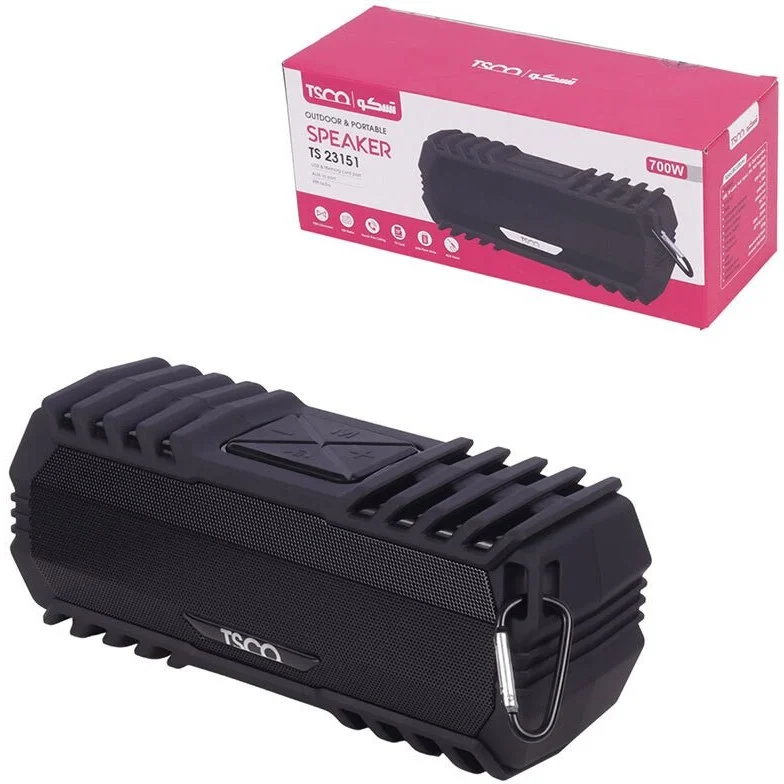 اسپیکر بلوتوثی قابل حمل تسکو مدل TS 23151 - Image 4