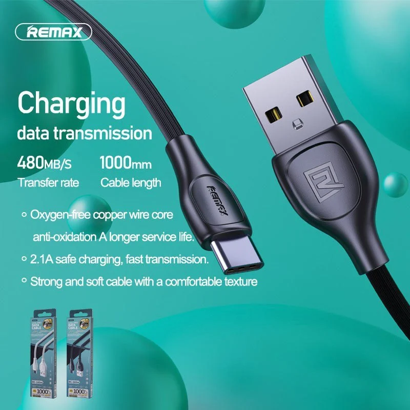 کابل میکرو USB ریمکس مدل RC-160m طول 1 متر - Image 4