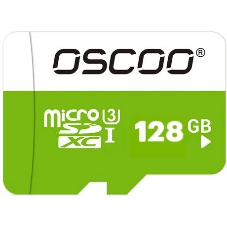 کارت حافظه MicroSD اوسکو مدل Green Series کلاس 10 استاندارد U3 سرعت 85MB/s ظرفیت 128 گیگابایت
