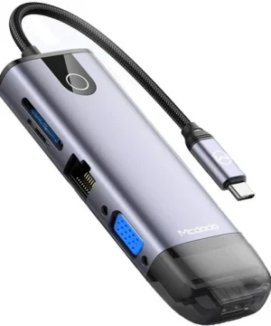 هاب تایپ سی مک دودو مدل HU-7420 با 10 پورت و PD 100W