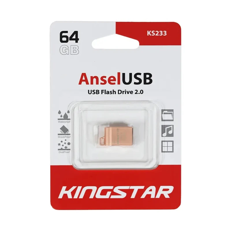 فلش مموری کینگ استار مدل KS233 ظرفیت 64 گیگابایت با رابط USB 2.0 - Image 2
